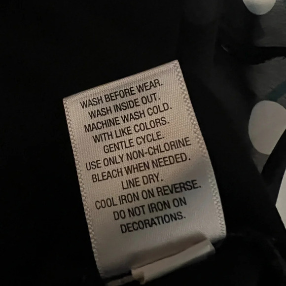 D-signed Disney girls XL elastic waist hi-low hem lined polkadot, midi skirt - Picture 11 of 11